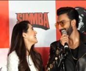 When Ranveer Singh spoke about being a ‘Love Guru’ to Sara Ali Khan and Kartik Aaryan. At a press meet for the film Simmba, Ranveer Singh was asked about being the love guru of the industry for making Sara and Karthik meet at an event and play the cupid. To this, Sara could be seen feeling visibly awkward while also trying to contain from being overwhelmed of the sudden question. Sara was certainly caught off guard! Ranveer responded, “Isiliye maine kaha ki aap mil lo, you can exchange not