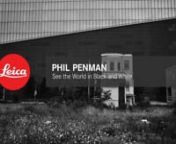 Phil Penman seen working with the Leica M10 Monochrom in Atlantic City, New Jersey
