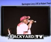 Reggae Icon Barrington Levy live in concert in New Jersey.... performing to a packed house.