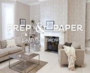 G&B | How to hang Wallpaper from b g
