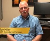 Ray Miller, DOT Compliance Manager at McAnally Wilkins, discusses some of the free tools McAnally Wilkins makes available to clients.