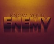 The devil is a very real being and in order to flee and resist him we must know his tactics, know how he works and what makes him tick. When we get into the Word of God it shows us the ways to protect ourselves against Satin and his minions. Lets see what Pastor Duane has to say in today’s message Know Your Enemy.
