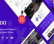 Download Pixi - Creative Multi-Purpose WordPress Theme - https://1.envato.market/c/1299170/475676/4415?u=https://themeforest.net/item/pixi-creative-multipurpose-wordpress-theme/22542651?s_rank=268?ref=motionstop nn Pixi is A Creative Multipurpose WordPress Theme for Creatives that will showcase your business, Portfolio, Agency, app or Blogging (plus much more). With stacks of layout designs, user friendly Theme Options and rich Drag and Drop content builder to help create your perfect site in mi