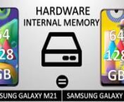 Samsung Galaxy M31 vs Samsung galaxy M21 comparison from m21 galaxy