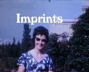 Synopsisnn‘Imprints&#39; is a short documentary which explores the passing of time and memories.nnMary Boyle recalls memories of her late husband Denis and the moments they shared together. nAs she tells us what she remembers, we move through a realm of cine footage captured by Denis during the late 1950s and early 1960s in Ireland, The Congo, Spain and France. nnThe memories that Mary shares are imprinted on us as she tells her story. Life through the lens of Denis is imprinted onto cine reels.