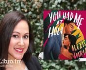 This is a preview of the digital audiobook of You Had Me at Hola by Alexis Daria, available on Libro.fm at https://libro.fm/audiobooks/9780062959959. nnLibro.fm is the first audiobook company to directly support independent bookstores. Libro.fm&#39;s bookstore partners come in all shapes and sizes but do have one thing in common: being fiercely independent. Your purchases will directly support your chosen bookstore. nnnYou Had Me at HolanA NovelnBy Alexis DarianNarrated by Seraphine Valentine / 10 h