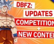Dragon Ball FighterZ Roadmap Show to Reveal New Updates, New Content and Competitions! from dragon ball fighterz