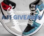 Nike Air Jordan 1 Tie-Dye & Light Smoke Grey Giveaway from nike air jordan 1