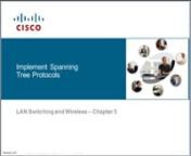 CCNA3 Clase 5 STP (Spanning Tree Protocol) from spanning tree protocol