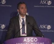 Dr Balar presents at ASCO 2016, results from a non-randomised phase II trial which showed that anti-PD-L1 immunotherapy atezolizumab is effective in patients with previously untreated advanced bladder cancer and not eligible for the standard treatment with cisplatin.