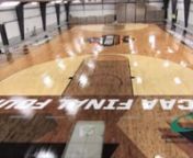 Watch the manufacturing process for the court floor from the Maple trees in the forest to the final finishing and assembly for the four final basketball games of the NCAA tournament. Video clips andphotos provided by Connor Sports.