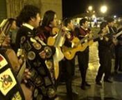 University music group playing last night (July 27, 2017) in Plaza de Armas in Cusco. Here&#39;s an official description of the band (google translation fron Spanish):nThe Very Noble Juglaresca and Trovadal Tuna of the National University San Antonio Abad of Cusco is an institution recognized the year of 1985 from which it works uninterrupted to date.nnThis Noble institution was created by a group of cheerful students in the year 1985 with the support and initiative of Ing. Herbert Rosas Esquivel, f
