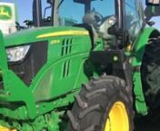 2017 JOHN DEERE 6130R, 277 HOURS, AUTO QUAD ECO SHIFT 24SP TRANSMISSION, PREMIUM CAB WITH RH CONSOLE, ECONOMY SEAT, MIRRORS, PANORAMA FR0M WINDSHIELD, BUSINESS RADIO, 3 REAR SCV’S, 540/1000 REVERSIBLE PTO, CAT. 2 THREE POINT HITCH, SWAY BLOCKS, RACK AND PINION REAR AXLES, ADJUSTABLE CAST WHEELS, MFWD, 460/85R38 REAR TIRES, 340/85R28 FRONT TIRES, TOOL BOX, FRONT AND REAR ROLLER BLIND, COLD START PACKAGE, FUEL TANK BOTTOM GUARD, BEACON LIGHT, 240 AMP ALTERNATOR, CONDENSER SCREEN, LOADER READY PA