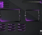 Get it here: https://movegraph.com/product/nexx-purple-stream-overlay/nNexx is an overlay for Twitch.nThis overlay package included 2 different panels, and 2 versions of camera frames, and icons.nThe files include animated and not animated versions.nTake your stream to a new stunning level!nReady to use with OBS.