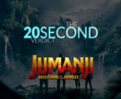 Cinema Elite&#39;s on Facebook: http://facebook.com/CinemaElitenAnd on Twitter too: @Cinema_ElitennSuccessful franchise respawn or DOA? I talk Jake Kasdan&#39;s Jumanji in 20 seconds.nnCOPYRIGHT/MOVIE REFERENCE INFO:nJumanji: Welcome to the Jungle. (2017). [film] Directed by J. Kasdan. USA: Sony Pictures Entertainment, Columbia Pictures.