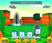 Spot On is a great game for build-a- word and build-a- sentence activities. It is anwonderful vocabulary-focused learning game for promoting word recognitionnand spelling skills as well as students’ abilities to produce complete simplensentences. Besides being fun, it helps students get more familiar with commonnpatterns associated with spoken English.nThe students are asked to glue the letters or words, that appear on boxes whichnhave been scrambled up on a game board, in the correct order to