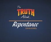This has often been called the most difficult commandment in the Bible to obey. Though simple in concept, repentance is frequently misunderstood.This lesson explains that repentance is more than simply ceasing to sin. It is more than mere sorrow. Bible passages and practical examples are employed to explain God’s view of repentance.