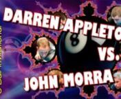 John Morra is an 8-Ball expert... Don&#39;t believe us?Watch!nnJohn Morra def. Darren Appleton10-5Commentators: Bill Incardona, Danny DiLibertonnWhat: The 2016 Accu-Stats