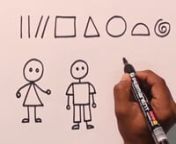 In this episode of the Art Train, we show you how to draw a girl and boy in simple, easy steps. LIKE, COMMENT if you liked the video, and SUBSCRIBE to us if you want to learn other such easy drawings for kids! Woot Woot!