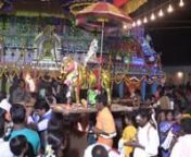 Each year villagers gather in celebration of music, dance and prayer to honor the saint Lord Sri Mahadeshwara and his tiger companion/vehicle in a local jatra (festival) in Kabini near Hosahali in the Mysore district of Karnataka, India.