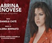Daniele Chitè ha realizzato uno Shooting in studio con Sabrina Genovese, Make Up curato da Valeria Berinato.