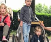 An overview of five years of running with the children. nYou can see the children grow up in the cart, so now it&#39;s time for school, that&#39;s the end of this phase.nnThis is not an empty nest syndrome but an empty cart syndrome.nn