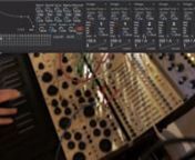 For this video I used the half of a 158, 258r and 291 running into a 292 and 227e. Other hardware: RISE (single) to Max to Expert Sleepers ES-40 and ESX-8CV. Envelope Generator (Max) controls the 292, (Yamaha FC9) Expression- and Sustain-Pedal are connected via ADDAC Floor Control (no Max).nnChannel:https://vimeo.com/channels/camr/