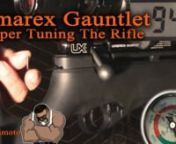 Yep, another Gauntlet Tutorial!This time I walk through how to adjust your Tuning Kit and I show you what you can expect from your Gauntlet when all is said and done. All the shot strings I made were using the stock 13ci bottle that comes on the Gauntlet.nnThe first 10 shot string was made to help illustrate how the Gauntlet performs on LOW setting using the Umarex test pellet which is the RWS Hobby 11.9gr wadcutter pellet.I think you will agree that it smokes em down range like a boss.nnThe