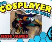 The Geekery View showcases Jesse James that cosplays as the Joker, Scarecrow &amp; Ghost Rider!