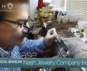 Custom designed jewelry for your sweetheart!nnAgent Sophie Schneeberger takes us to Nash Jewelry Company Inc. in Downtown West Palm Beach at 120 S. Olive Ave., #503...nnFamily-owned jewelry business...nnSpecialties include master custom design, G.I.A. Gemologist Appraisals, sale of G.I.A. certified diamonds, expert repairs and restoration of fine jewelry &amp; watches, salvage of broken diamonds and gem stones, &amp; estate jewelry liquidation services...nnPersonalized customer service &amp; ama