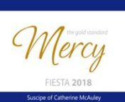 Originally presented at FIESTA 2018: The Gold Standard, this video contains a small group of Mercy High School girls singing the Suscipe of Catherine McAuley, eventually mixed in with the whole school. Images shown include a