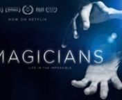 Now available on iTunes (http://apple.co/2e2aekJ) and many other platforms. Plus Netflix (https://www.netflix.com/search?q=magicians to finding love to terrible personal loss; and, most dramatically, to the prospect of losing everything for the one constant in their lives: magic.nnAs we come to understand why each is pursuing his own dream, we’ll discover the greatest secret that has been hidden right before our eyes all along: far more fascinating than the magic are the magicians themselves.n