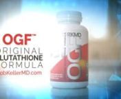Original Glutathione Formula By RobKellerMD. OGF™ is a patented supplement that promotes longevity by boosting glutathione levels.