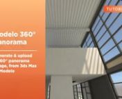 Modelo 3D Tutorial/ Generate &amp; Upload 360° Panorama directly from 3ds Max to Modelo nnHey everyone, in this video I’m going to show you how to generate360 degree panorama image and upload it to modelo, within 3ds max software!nnNote: this feature currently supports 3ds Max 2015, 2016 and 2017. nnIn order to render a panorama image, you will need VRay 3.4 or later version installed in 3ds Max. Also you will need the Modelo 3ds Max Exporter Plugin before we start.nnOnce you’re signed up