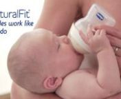 Easy to Love: The new Chicco NaturalFit, clinically tested to bio-mimic breastfeeding, works just like Mommy.nLearn more here: www.chiccousa.com/naturalfit