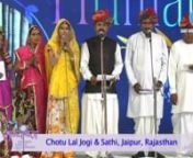 Rajasthani group song by Chotu Lal Jogi and Saathi from Jaipur, Rajasthan: Second Day, 69th Annual Nirankari Sant Samagam