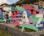 [EN] Huge mural in Bogota, Colombia. // Subtitles / Sous-Titres : click