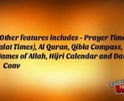 Get the most precise Ramadan 2017 android / mobile app Install now : https://play.google.com/store/apps/details?id=com.ramdantimes.prayertimes.allah Other features includes - Prayer Time (Salat Times), Al Quran, Qibla Compass, 99 Names of Allah, Hijri Calendar and Date Converter, Ramadan Kareem Duas. The App is free to download and use. The app is updated / enhanced on regular basis.