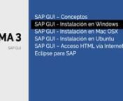 3.2. SAP Logon - Instalación en Windows from 3 logon