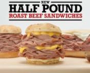 Arby's - Half Pound Roast Beef Sandwiches :30 from arby