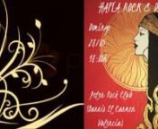 Actuación de Urmila y Mireia en la &#39;Hafla Rock&#39;nnOrganización: Amparo JaviernLugar: Peter Rock Club (Barrio del Carmen, Valencia)nMúsica: