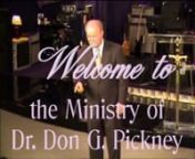In this week’s teaching, Dr. Don G. Pickney takes us on a journey into God’s name, Jehovah, “The Great I am!”He explains what happens when God adds a “surname” to His Jehovah Name.In the case of God’s great last-day event, of which we have an assignment, we are interested in His Name: Jehovah Tsaba.“Tsaba” (armies or mass of people).But in the case of God using “Tsaba” as a surname to His great Jehovah Name, it speaks of “angelic armies,” literally “Lord of th