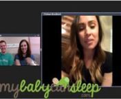 www.MyBabyCanSleep.com Chelsea is another star student who got their baby sleeping through the night very quickly with our Sleep Accelerator Course. Be like Chelsea and get your baby sleeping through the night!nGreta: Yeah, so anyway, Chelsea&#39;s got little Uriah, who is eight months old now, so Chelsea, tell us what life was like a little while ago before you came to see us.nChelsea: Where to even begin? When he was born, he was super colicky and up every 30 minutes, every hour. If we got even th