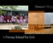 Visiting a primary school of girls in a local Maasai village in Nkoilale.nnFor more info and photos: http://www.themosaicfingerprint.com/the-colors-and-shapes-of-kenya/