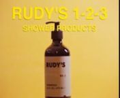 Rudy&#39;s new line of 1-2-3 showering products are so good they practically sell themselves. Well, practically. We enlisted the help of our friends pro-skater Austyn Gillette, model Jordan Rebello, the creative vision of filmmaker Edgar Obrand, and the musical stylings of Kyle Woods to create an infomercial guaranteed to sell our products. That&#39;s what they promised us at least...