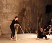 dance performance &#39;traveling geometry&#39; with bamboo lines of Maria BlaissenNolet Loodsen, Ketelfactory, SchiedamnJune 4 2016 5:00 - 6:30 PMnnIn the exhibition Snapshot of a larger order, the bamboo structures are mechanically driven. During the performance traveling geometry these forms interact with dancers. In relation to the body, space and music the flexibility of bamboo and the potential of transformation emerges. Opening new possibilities into the world of architecture.