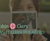 We recently found ourselves strolling through the streets of Florence, shooting out the back of a vintage MGB, and bearing witness to one of the most important photo contests of two people&#39;s lives: Robin and Gary.
