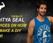 A DIY Gym is in wish list of many who wants to stay fit.nnTum Bin 2&#39;s Aditya Seal gives us tips on how to make the surroundings around you a DIY gym. From climbing buildings to 6-pack abs exercise, the handsome hunk will definitely inspire you to work out.nnSubscribe: https://www.youtube.com/pinkvillannIf you like the video please press the thumbs up button. Also leave us your valuable feedback in the comments below.