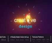 The Creative Agency Opener, is an out of the box video sequence made for any creative, digital business agencies or freelancers.nBased on the word