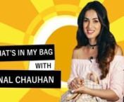 What&#39;s in my Bag? Let&#39;s find out what is inside Sonal Chauhan&#39;s bag! nnSonal Chauhan carries her entire world in her bag! Her cute little backpack has all her every day and beauty essentials.nWatch the 8th episode of Pinkvilla&#39;s series